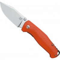 Складной нож Fox TUR, сталь N690Co, рукоять G10 Orange купить в 